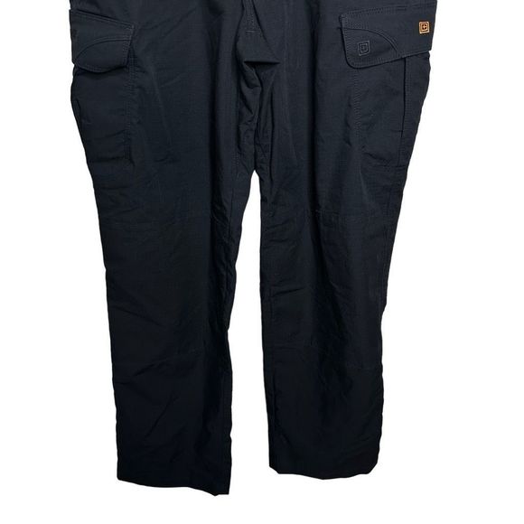 5.11 Tactical Stryke pants black cargo Flex-Tac ripstop 74369 Men’s 34x36 - Picture 3 of 7